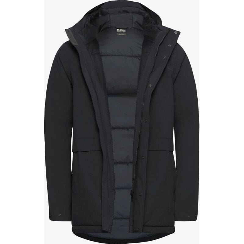 Jack Wolfskin Cold Camp Coat Men's Black