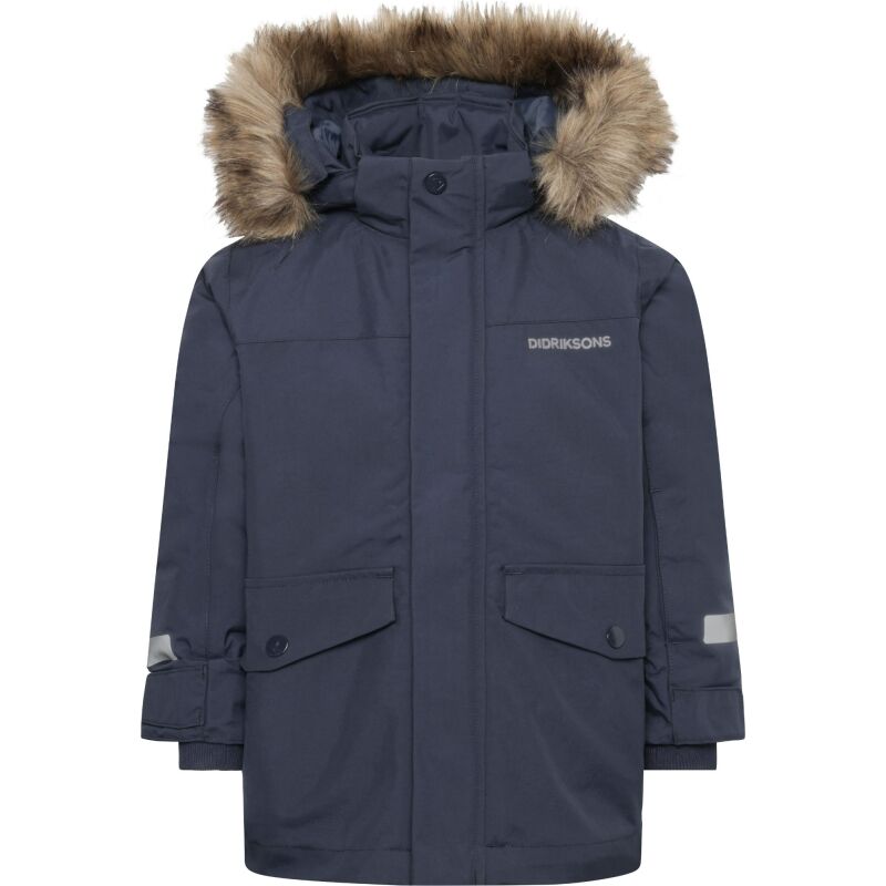 Didriksons Bjärven Kids' Parka 4 Navy
