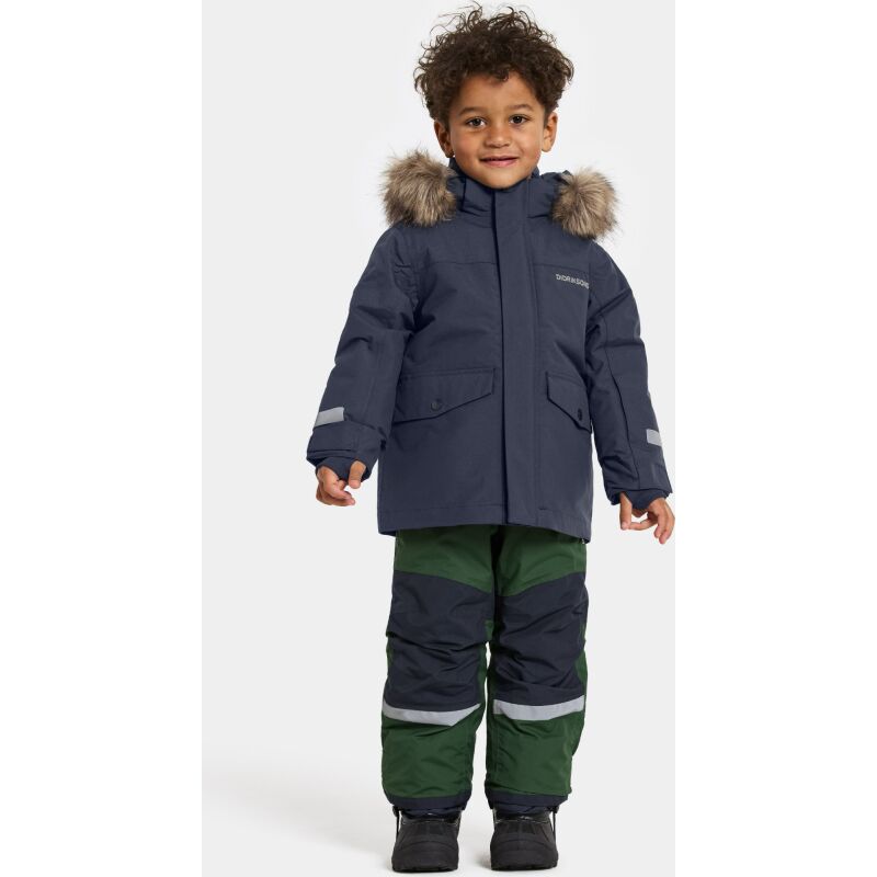 DIDRIKSONS Bjärven Kid's Parka 4 Navy