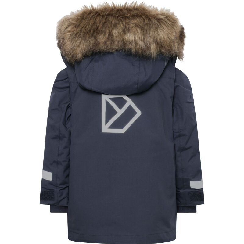 Didriksons Bjärven Kids' Parka 4 Navy