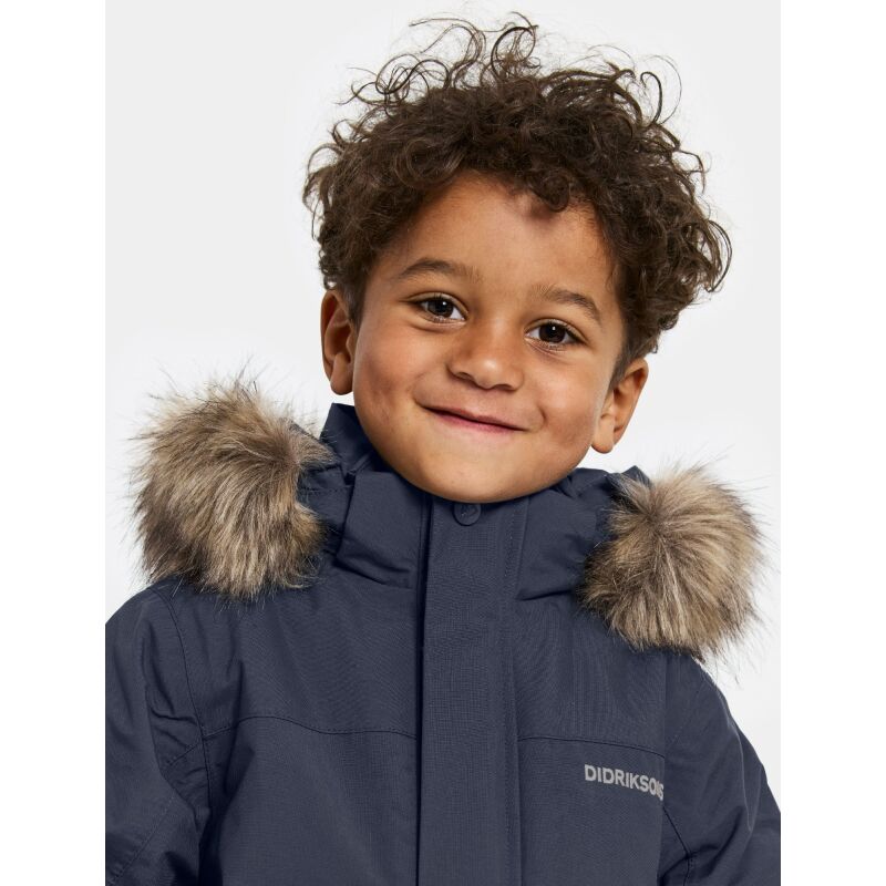 DIDRIKSONS Bjärven Kid's Parka 4 Navy
