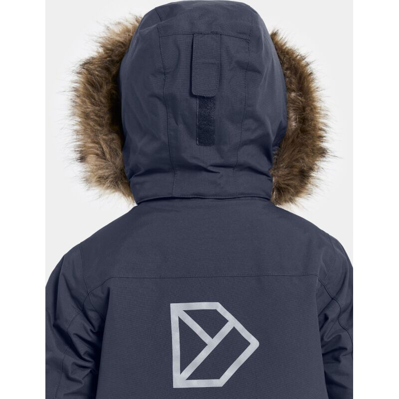 Didriksons Bjärven Kids' Parka 4 Navy