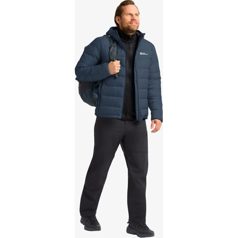 Jack Wolfskin Ather Down Hoody Men's RDS Midnight Sky / Dark Navy