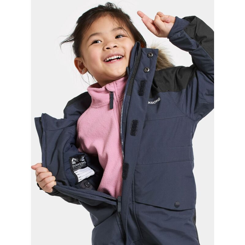 DIDRIKSONS Bjärven Kid's Cover 4 Navy