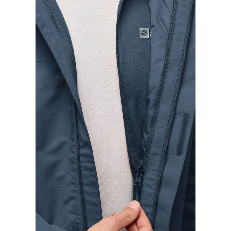 Jack Wolfskin Altenberg 3In1 Jacket Men's Midnight Sky