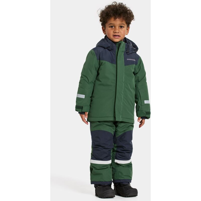 Didriksons Skare Kid'S Set Pine Green