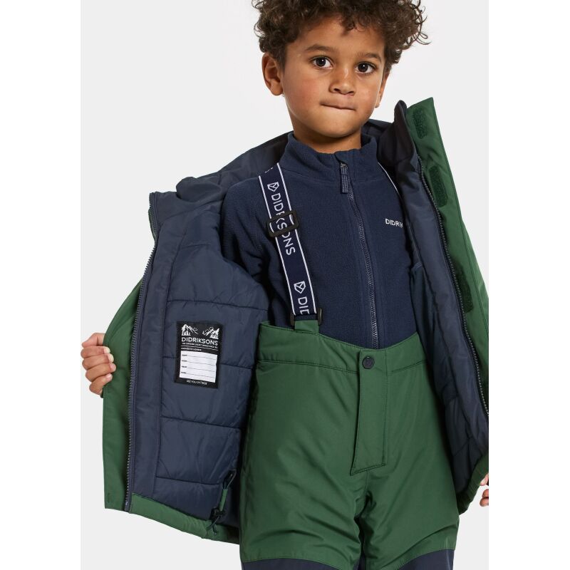 Didriksons Skare Kids' Set Pine Green