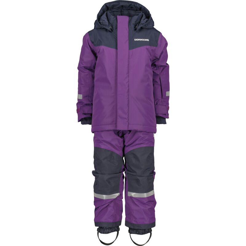 Didriksons Skare Kids' Set Royal Purple