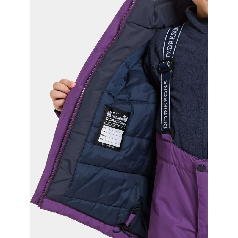 Didriksons Skare Kids' Set Royal Purple