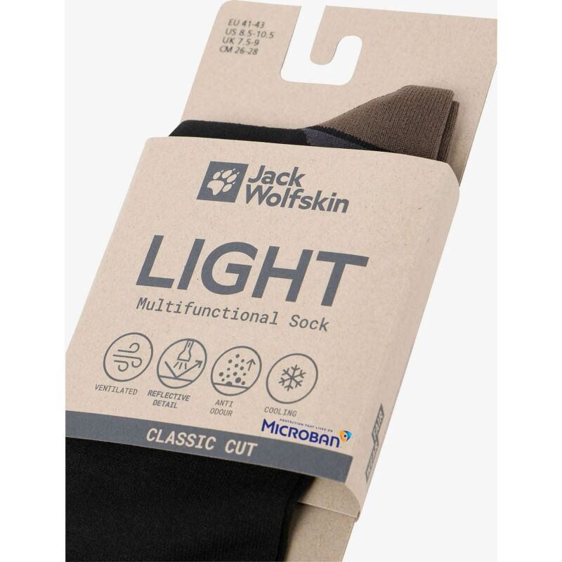 Jack Wolfskin Prelight Sock Classic Cut Black