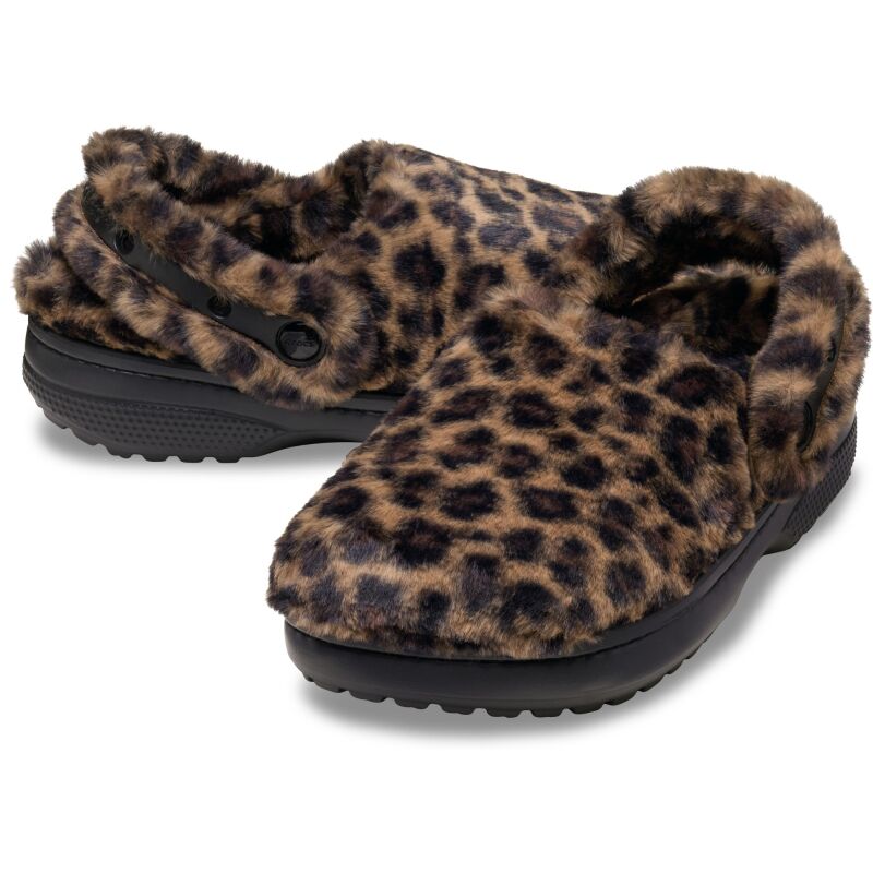 Crocs™ Classic Unfurgettable Animal Clog Sepia/Leopard