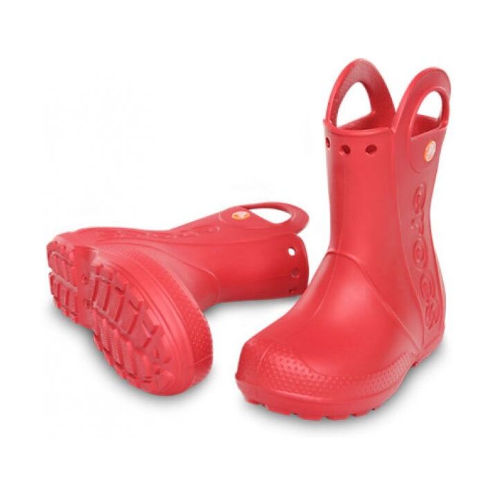 Crocs™ Kids' Handle It Rain Boot Sarkana