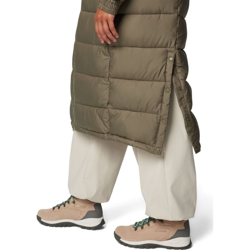 Columbia Pike Lake II Long Jacket Women's Stone Green