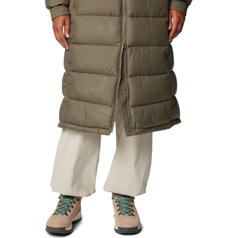 Columbia Pike Lake II Long Jacket Women's Stone Green