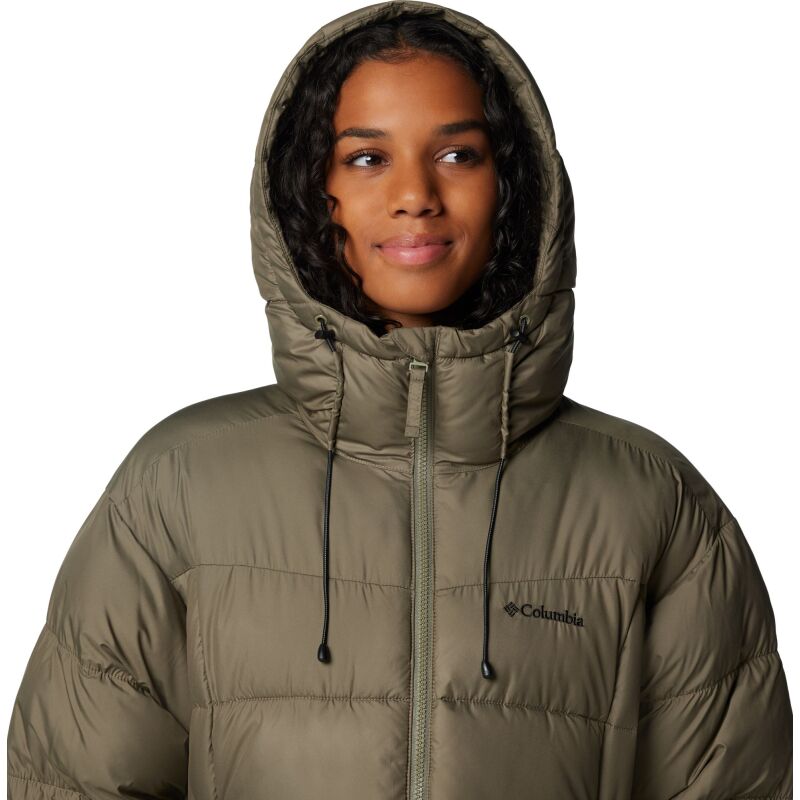 Columbia Pike Lake II Long Jacket Women's Stone Green
