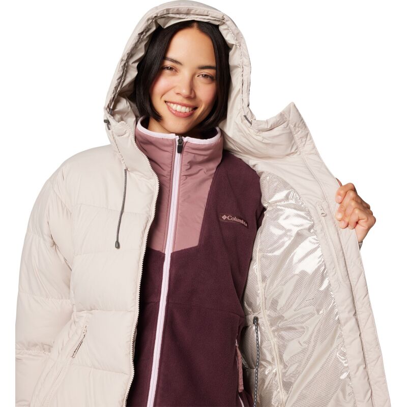 Columbia Pike Lake II Long Jacket Women's Dark Stone