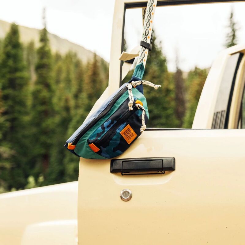 TOPO Designs Mountain Waist Pack Black / Tectonic