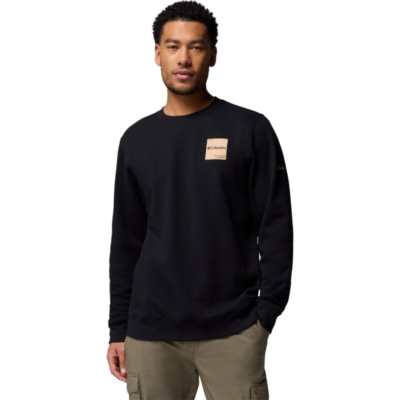 Columbia Trek Crew Men's Black, Boxy Brand