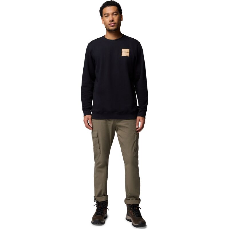 Columbia Trek Crew Men's Black, Boxy Brand