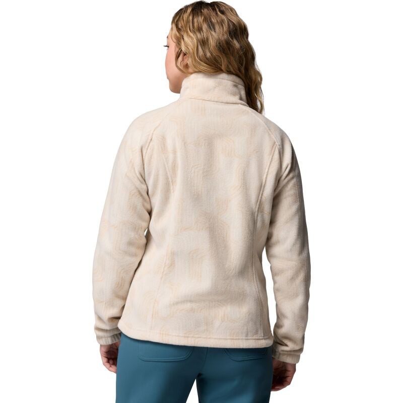 Columbia Benton Springs Printed Full Zip Women's Dark Stone Flowfalls