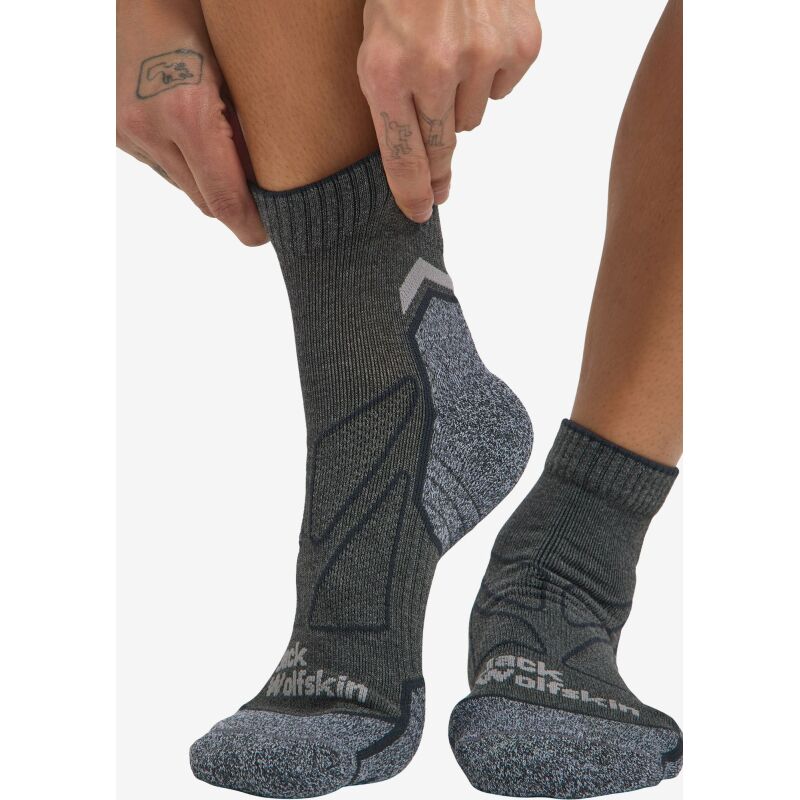 Jack Wolfskin Vojo Light Sock Low Cut Dark Grey