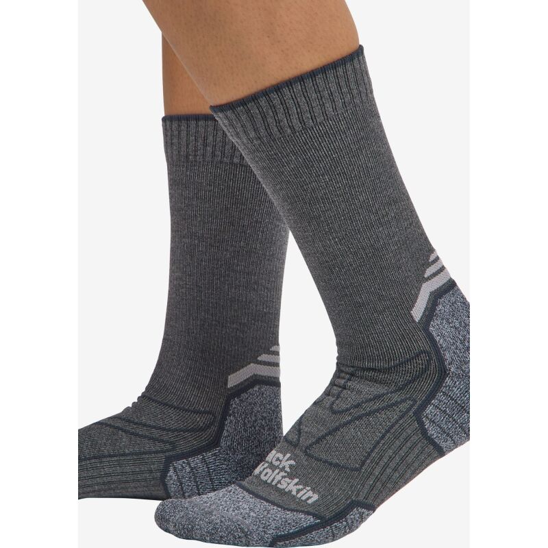Jack Wolfskin Vojo Light Sock Classic Cut Dark Grey