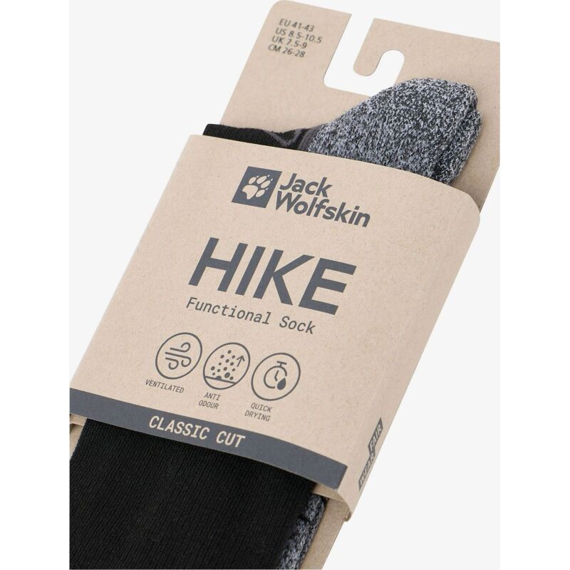 Jack Wolfskin Vojo Light Sock Classic Cut Black