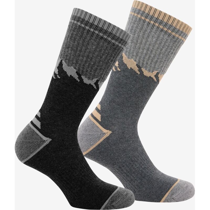 Jack Wolfskin Mount Multi Sock Classic Cut Black / Grey