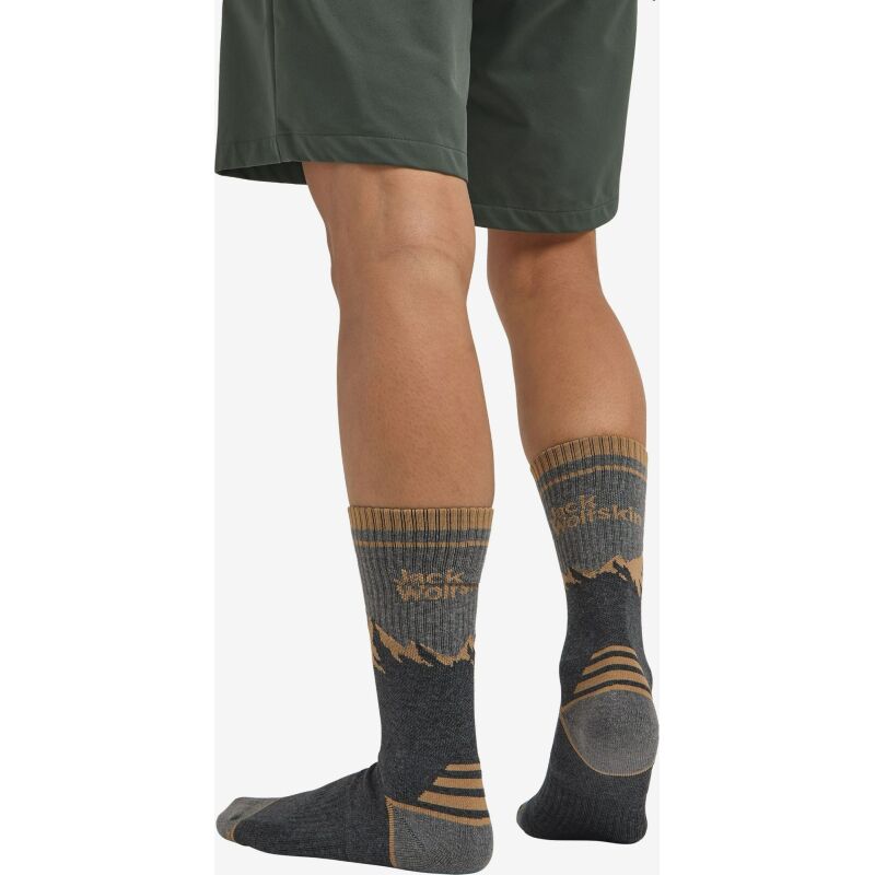 Jack Wolfskin Mount Multi Sock Classic Cut Black / Grey