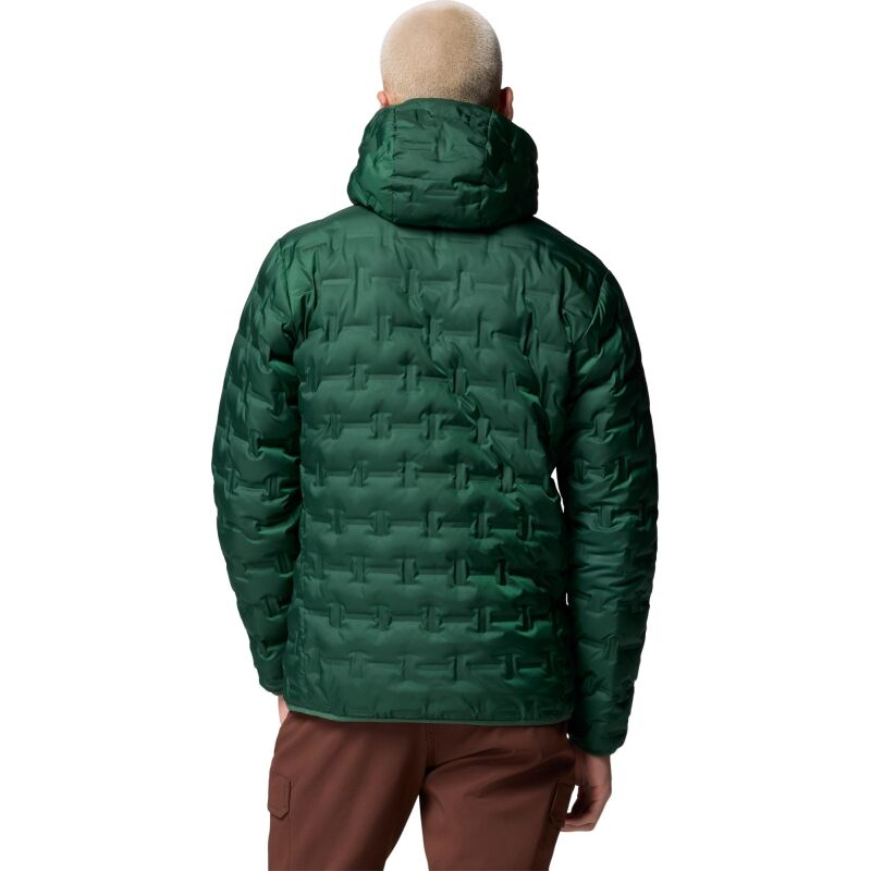 Columbia Delta Ridge II Down Hooded Jacket Men's Rain Forest