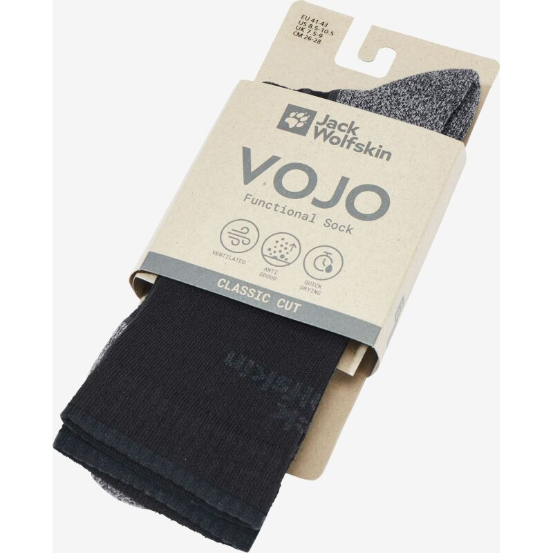 Jack Wolfskin Vojo Sock Classic Cut Black