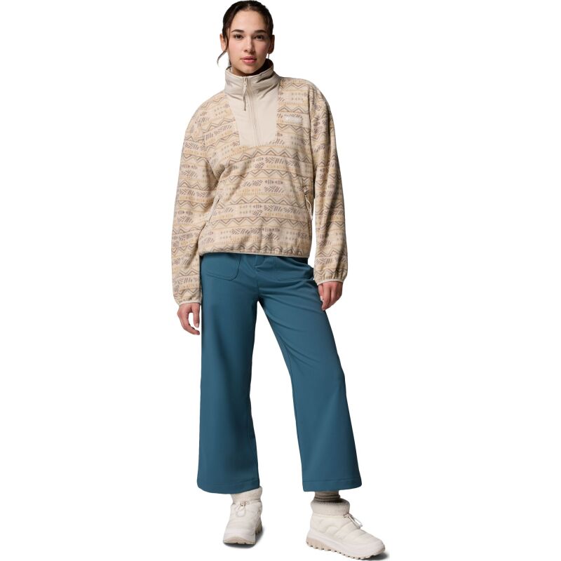 Columbia Sequoia Grove Printed Half Zip Women's Dark Stone Horizons