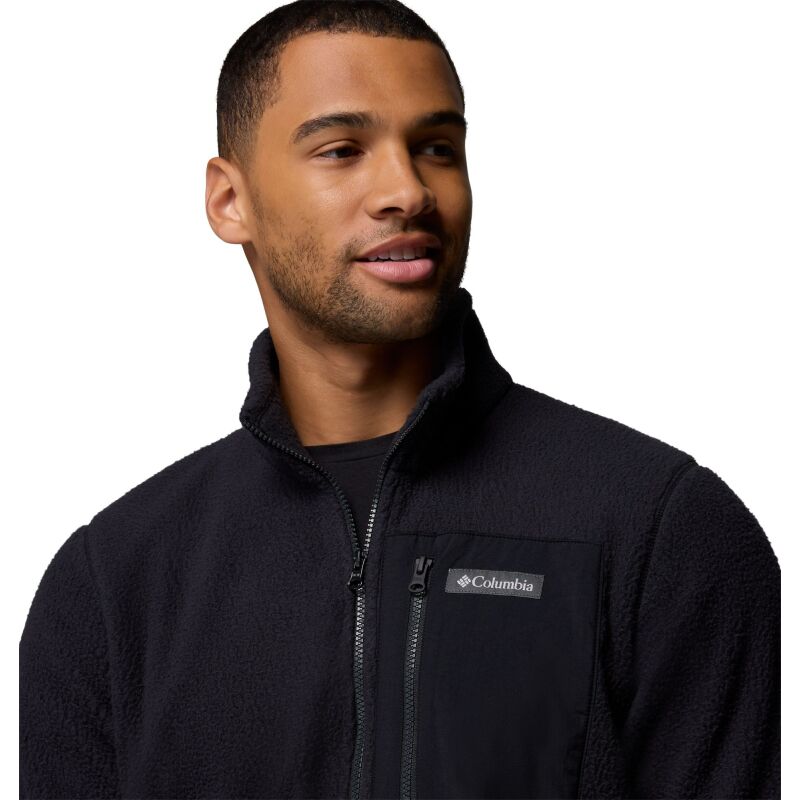 Columbia Jasper Ridge Pebbled Half Zip Fleece Men's Black