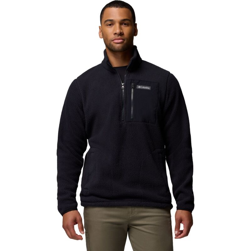 Columbia Jasper Ridge Pebbled Half Zip Fleece Men's Black
