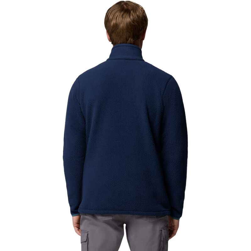 Columbia Jasper Ridge Pebbled Full Zip Fleece Men's Collegiate Navy, Everblue