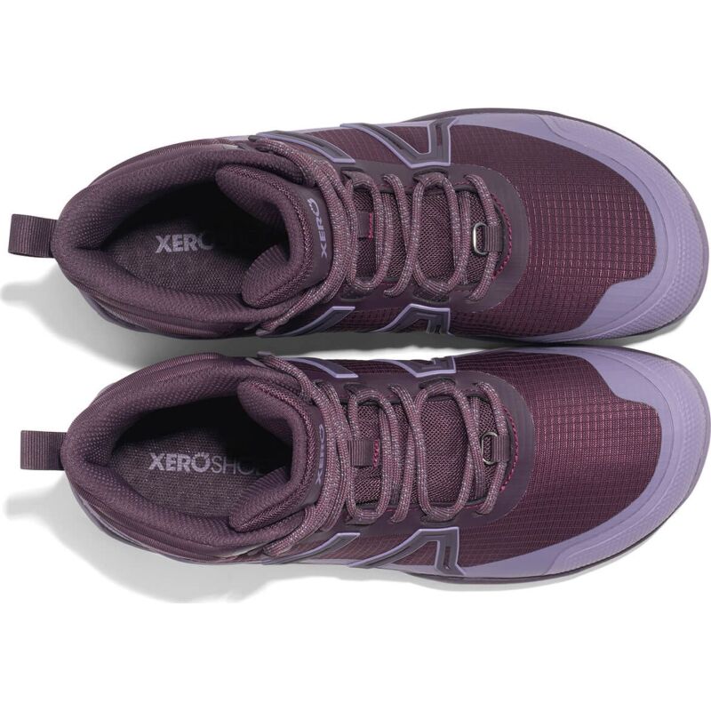 Xero Shoes Barefoot Scrambler Trail Mid WP Women's Plum Perfect / Sage Purple