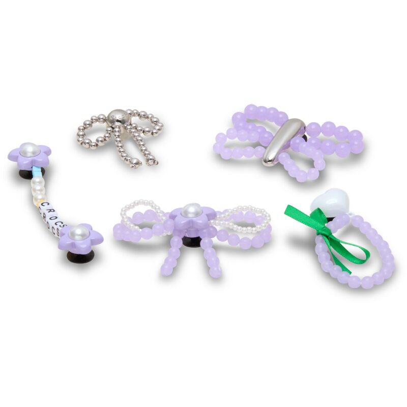 Crocs™ Jibbitz Purple Meta 5 Pack 