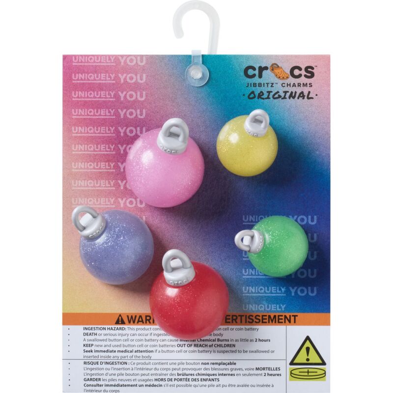 Crocs™ Jibbitz Lights Up Ornament 5 Pack 