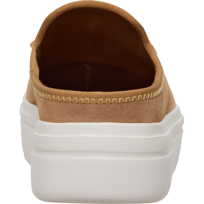 HEYDUDE Austin Lift Suede Stud Women's Cognac