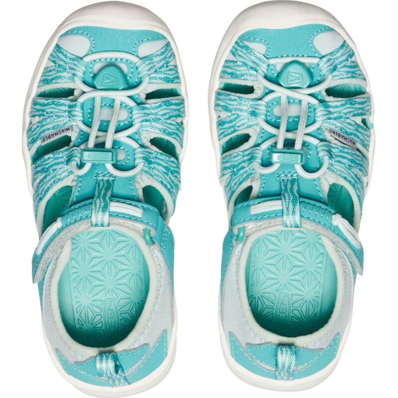 Keen Moxie Sandal Little Kids' Waterfall/Blue Glass