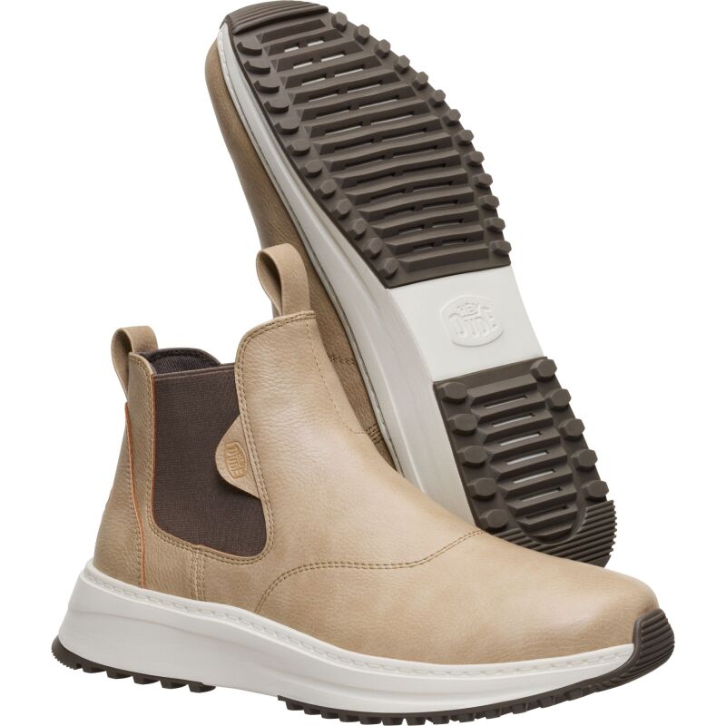 HEYDUDE Tahoe Chelsea Classic Men's Timber/Silver Birch