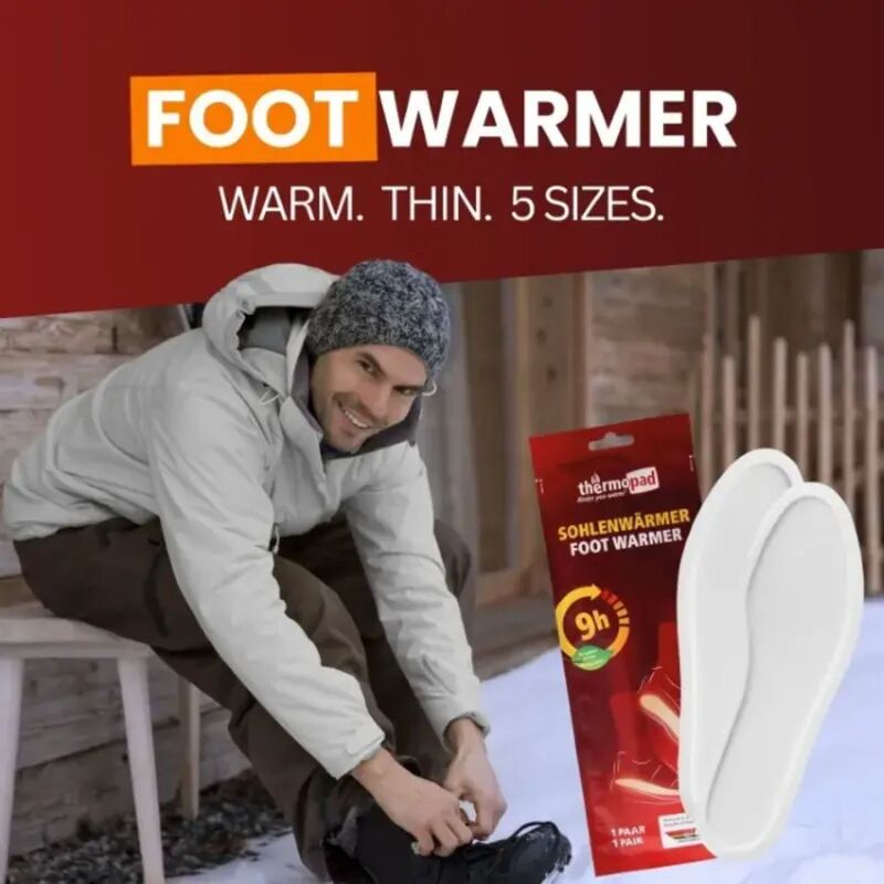 Thermopad Foot Warmers White