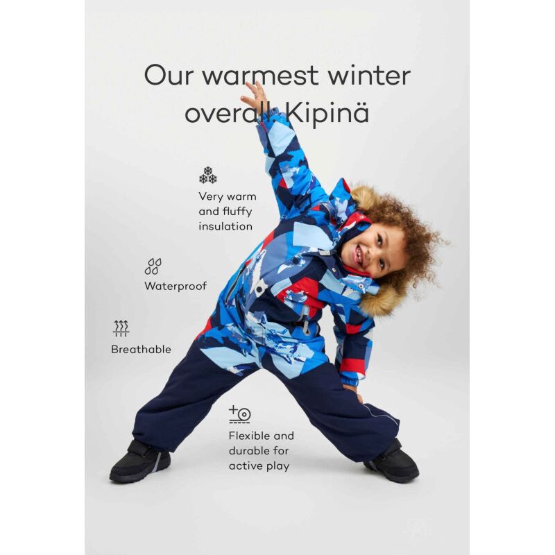REIMA ReimaTec Winter Overall Kipina 5100040C Blue Ocean
