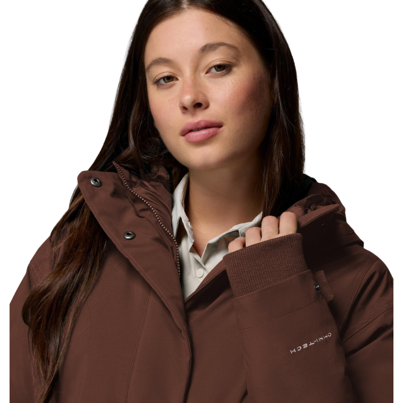 Columbia Harmony Falls Waterproof Parka Women's Tobacco
