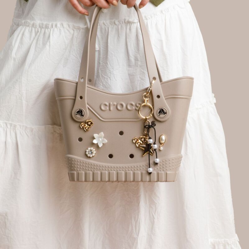 Crocs™ Classic Small Tote Bag Taupe