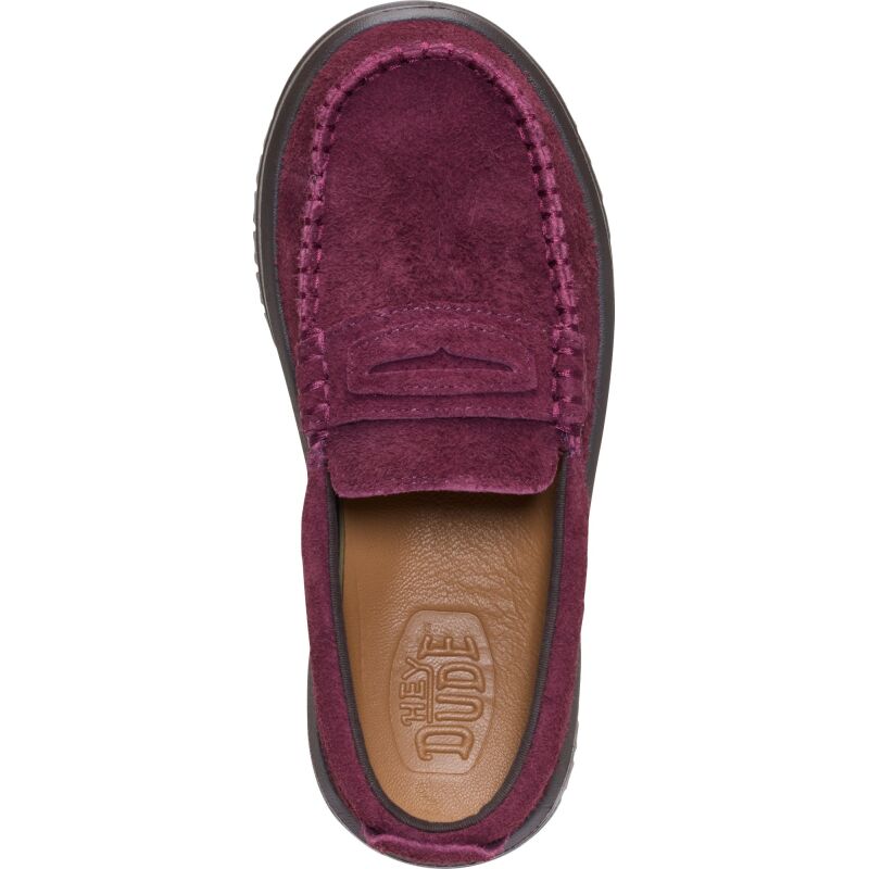 HEYDUDE Wendy NXT Loafer Women Fig Purple/Mole Brown
