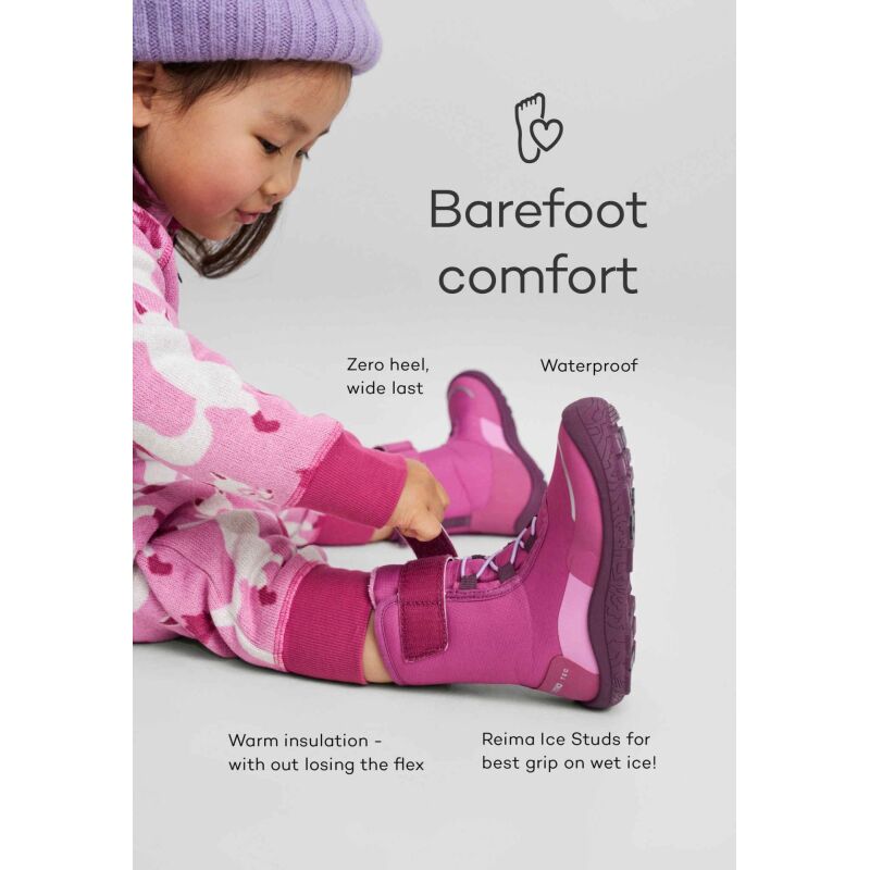 REIMA ReimaTec Barefoot Winter Boots Talvella 5400150A Kids' Navy 6980