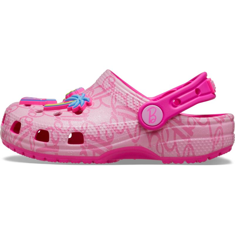 Crocs™ Mattel Pink Barbie Classic Clog Toddlers' Multi