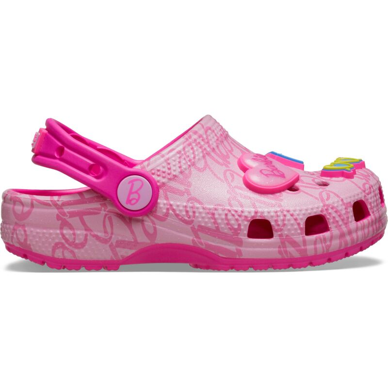 Crocs™ Mattel Pink Barbie Classic Clog Toddlers' Multi