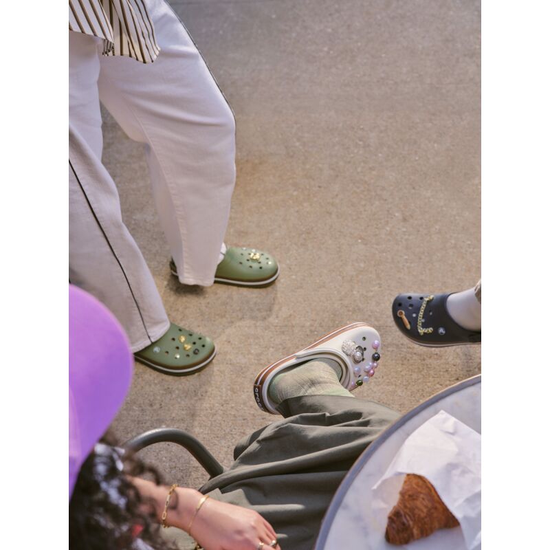 Crocs™ Crocband Gum Clog Summit White